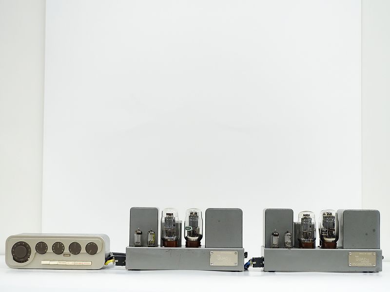 【送料無料!!】QUAD Quad2 Classic 真空管モノラルパワーアンプ ペア クオード【ジャンク品】 QUAD クォード QUADⅡ⁄22 真空管 モノラルパワーアンプペア プリアンプ