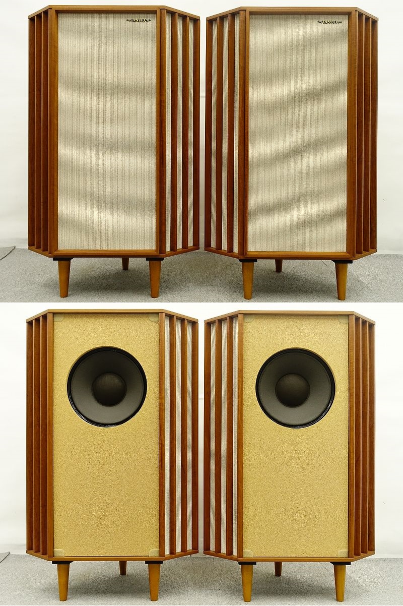 □t2163　ジャンク★tannoy　タンノイ　canterbury 15　ペアスピーカー　【ヤマトボックスチャーター便/法人様のみ利用可能】 TANNOY タンノイ Corner Canterbury⁄Monitor Red LSU⁄HF⁄12.L