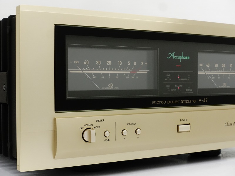 Accuphase アキュフェーズ A-47 パワーアンプを栃木県日光市で買取り