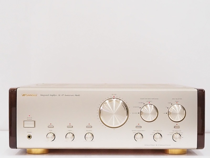 SANSUI サンスイ AU-07 Anniversary Model プリメインアンプ 20周年 