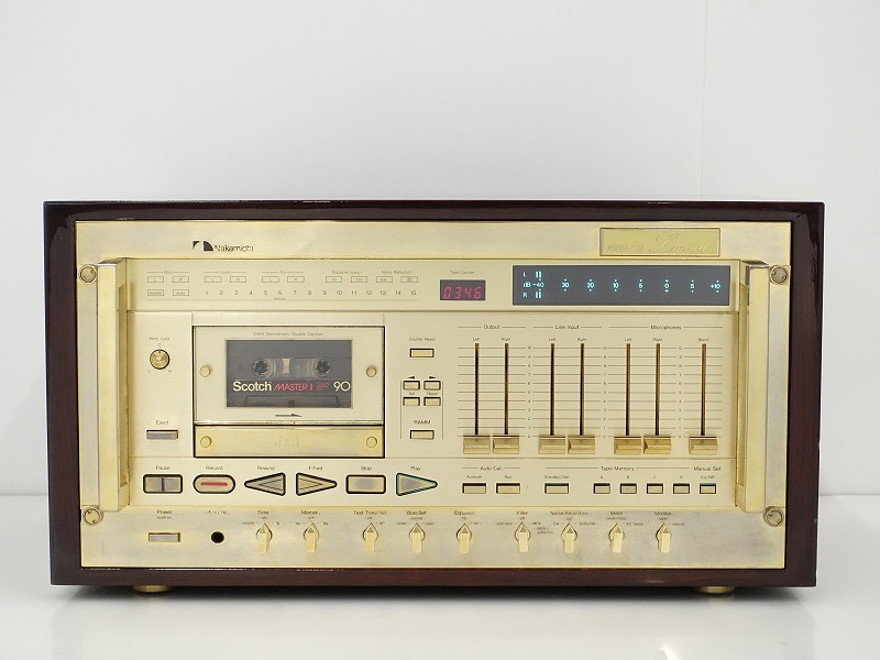 ジャンク＞ Nakamichi カセットデッキ 1000ZXL Limited - オーディオ機器