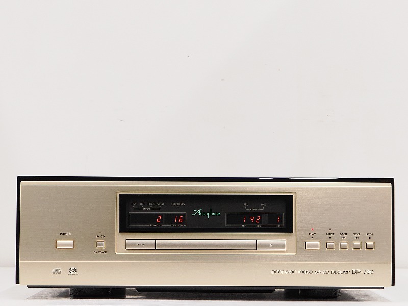 Accuphase DP-750 SACDプレーヤー