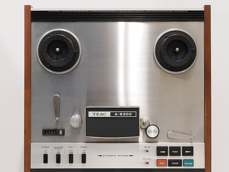 TEAC A-6300 オープンリールデッキ 60Hz仕様 10号リールテープ2本付 ティアックを徳島県徳島市で買取させていただきました！ |  AUDIO PRO（オーディオプロ）