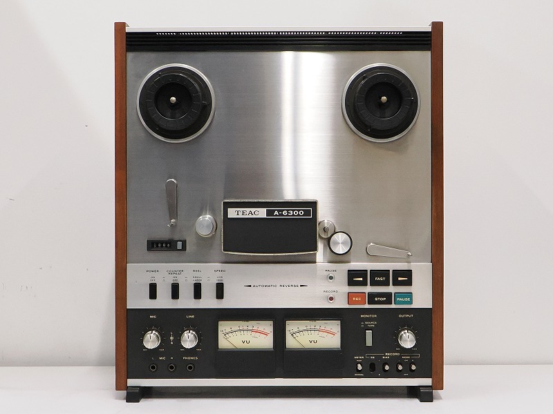 TEAC A-6300 オープンリールデッキ 60Hz仕様 10号リールテープ2本付 ティアックを徳島県徳島市で買取させていただきました！ |  AUDIO PRO（オーディオプロ）