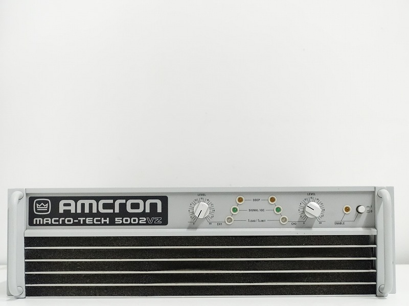 AMCRON MACRO-TECH 5002VZ 業務用 パワーアンプ