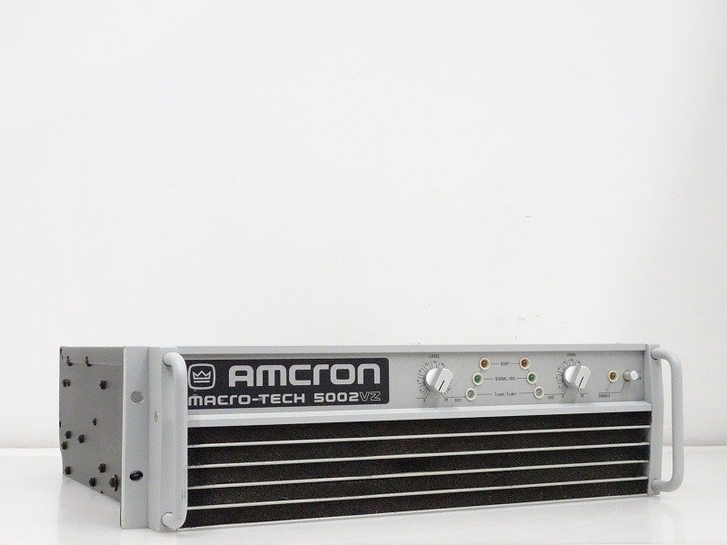 AMCRON MACRO-TECH 5002VZ 業務用 パワーアンプ MA-5002VZ アムクロンを栃木県佐野市で買取させていただきました！ |  AUDIO PRO（オーディオプロ）