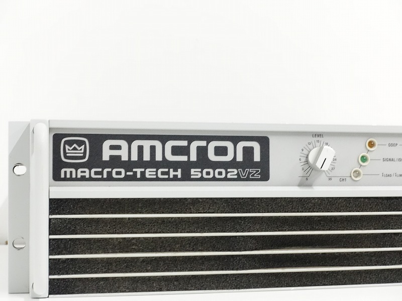 AMCRON MACRO-TECH 5002VZ 業務用 パワーアンプ