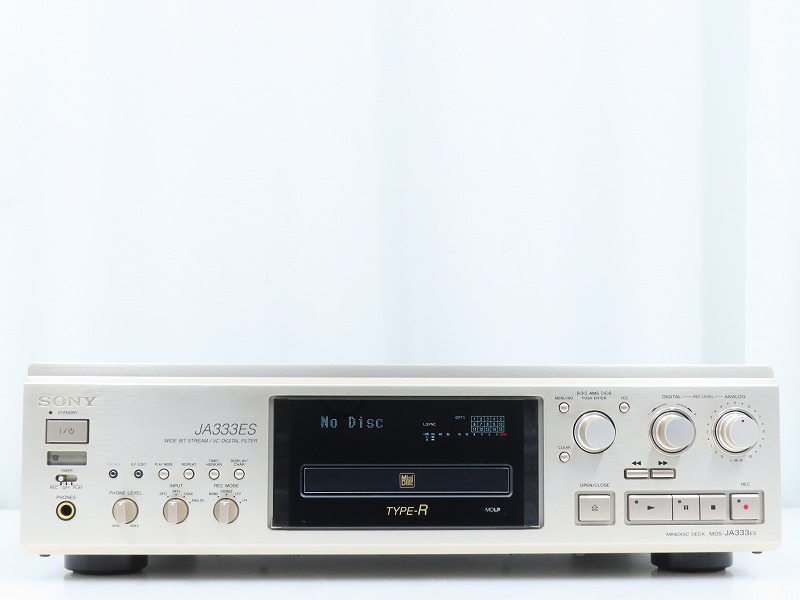 SONY MDS-JA333ES MDデッキ