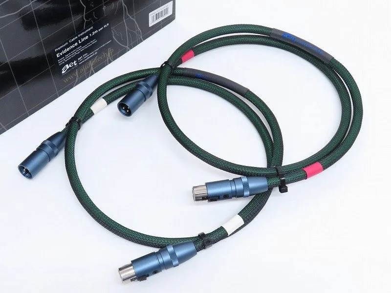 AET Evidence Line XLRケーブルペア